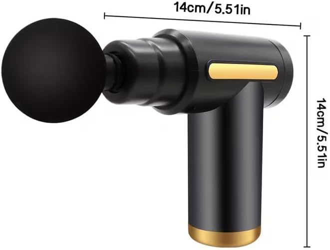 Electric Fascia Massage Gun LED