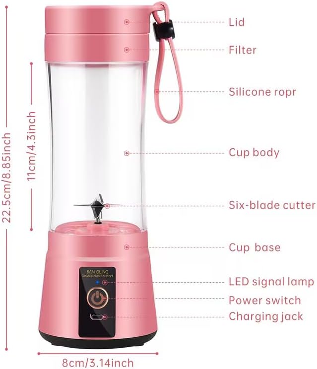 Portable USB Blender 380ml