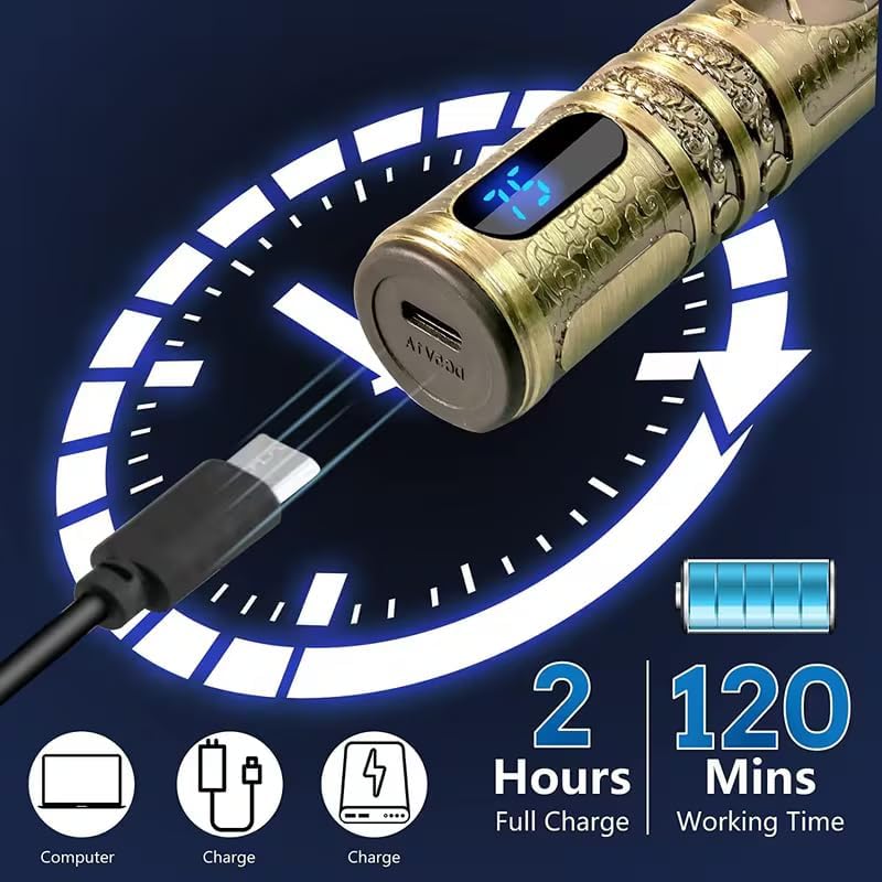 Professional Cordless Hair Clipper for Men